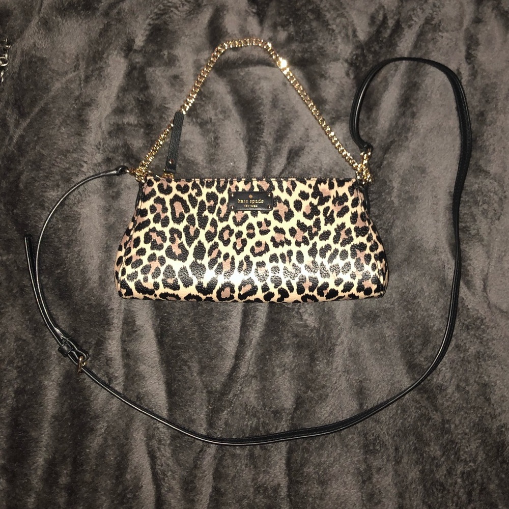 Kate Spade Small Leopard Crossbody